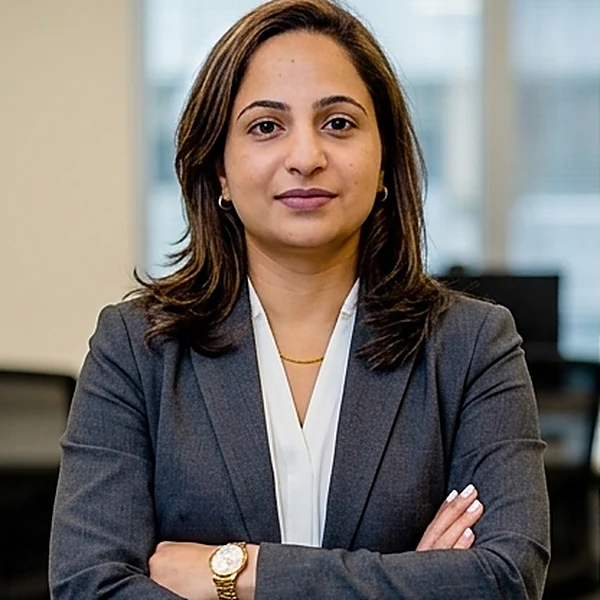 Mubeena — at work
